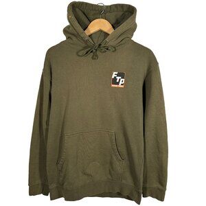 FTP Pullover Graphic Hoodie Olive Green